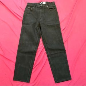 Calvin Klein black denim jeans 33x30